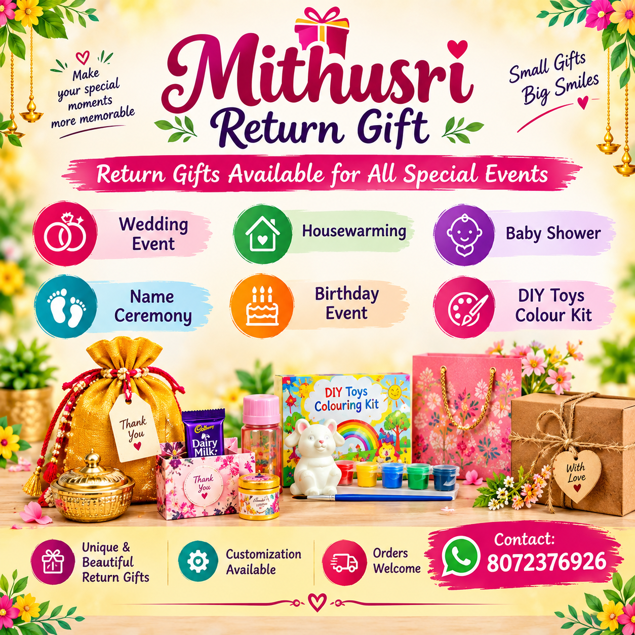 Mithusri return gift